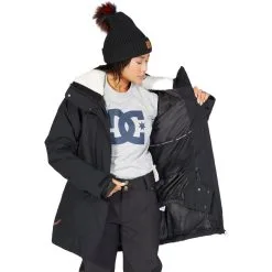 DC Panoramic Parka Snowboard Jacket - Womens -Snowboard Pants Sales 1667356025525 dcshoes Women sPanoramic15KInsulatedSnowboardParka y 15