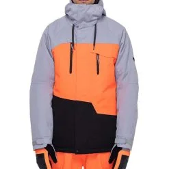 686 Geo Insulated Snowboard Jacket -Snowboard Pants Sales 2023 mns geo insulated jacket gry M2W115 GRY 1