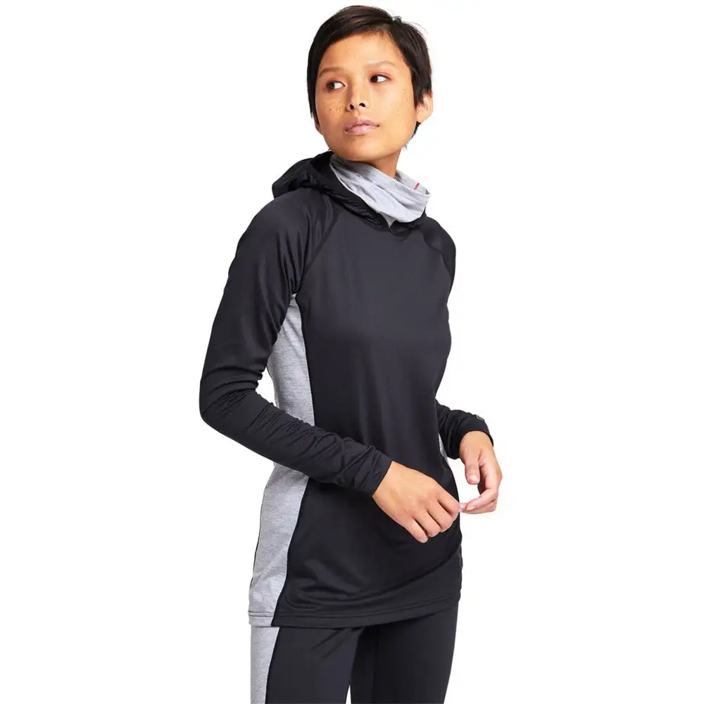 Burton Midweight X Base Layer Long Neck Thermal Hoodie - Womens 4 Burton Midweight X Base Layer Long Neck Thermal Hoodie - Womens - Image 2