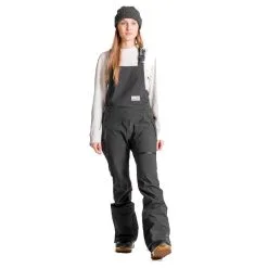 L1 Sao Bib Snowboard Pant - Womens -Snowboard Pants Sales 873891 001 Sao Bib Phantom Studio 1