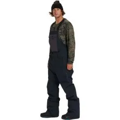 Billabong Outsider Bib Snowboard Pant -Snowboard Pants Sales ABYTP00104BLKAlternate2