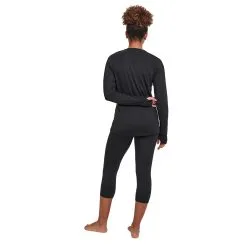Snowboard Pants Sales -Snowboard Pants Sales Baselayer HITATECH3 4PANT WOMENS Black full back