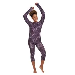 Oyuki Hitatech Thermal 3/4 Pant - Womens -Snowboard Pants Sales Baselayer HITATECH3 4PANT WOMENS Plum forrest full alt1