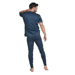 Oyuki Hitatech Thermal Pant -Snowboard Pants Sales Baselayer HITATECH TEE MENS HeatherSlate full back a885f0bf 1d60 4384 b7bf 68584f14cf73