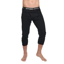 Oyuki Merino Thermal 3/4 Pant -Snowboard Pants Sales Baselayer MERINO 3 4Pant MENS Black front