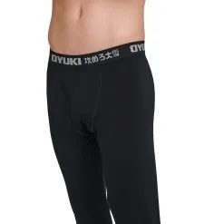 Oyuki Merino Thermal 3/4 Pant -Snowboard Pants Sales Baselayer MERINO 3 4Pant MENS Black waist