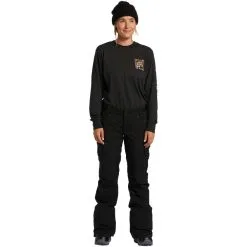 Billabong Nela Snowboard Pant - Womens 39 Billabong Nela Snowboard Pant - Womens -Snowboard Pants Sales EBJTP00110BLKSecondary1