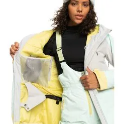 Roxy Ravine Hoodie Snowboard Jacket - Womens -Snowboard Pants Sales ERJTJ03392SFV0Alternate6