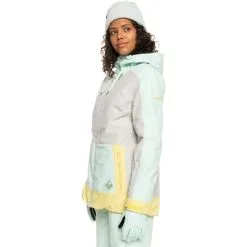Roxy Ravine Hoodie Snowboard Jacket - Womens -Snowboard Pants Sales ERJTJ03392SFV0Secondary1