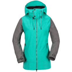 Volcom Stave Jacket - Womens -Snowboard Pants Sales H0651806TGN StaveJacket TealGreen 1024x1024 47a08347 2929 4f6c 9664 373ac5a191d0