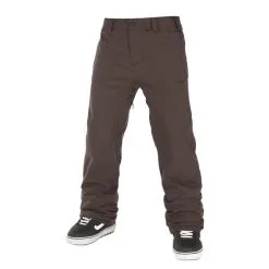 Volcom Freakin Snowboard Chino Pant 10 Volcom Freakin Snowboard Chino Pant -Snowboard Pants Sales MensFreakinSnowChinoPants brown G1352317 BLK
