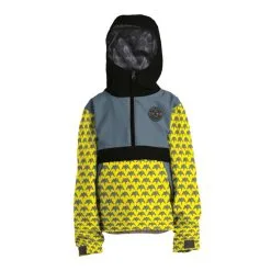 AIRBLASTER Youth Trenchover - Kids -Snowboard Pants Sales Multicolorprintsnowboardyouthjacketwithblack