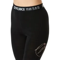Oyuki Merino Thermal Pant - Womens -Snowboard Pants Sales Oyuki Female Merino Black Pant WaistDetail 6