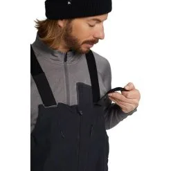 Burton AK Cyclic Gore-Tex 2L Bib Snowboard Pants -Snowboard Pants Sales ak gore cyclic bib snowboard pant true black 6