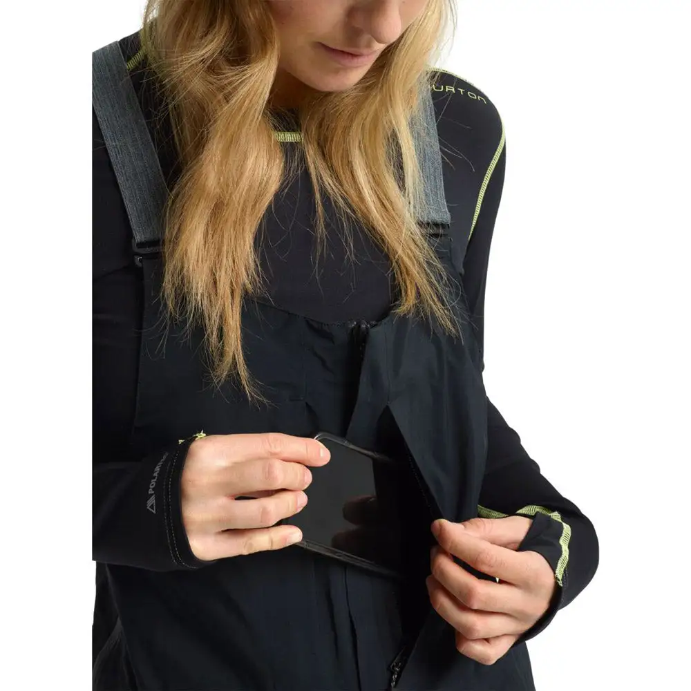 Burton AK Kimmy Gore-Tex 2L Bib Snowboard Pant - Short - Womens 7 Burton AK Kimmy Gore-Tex 2L Bib Snowboard Pant - Short - Womens - Image 5