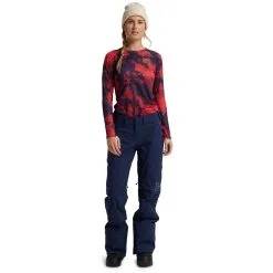 Burton AK Summit Gore-Tex Insulated 2L Snowboard Pants - Womens -Snowboard Pants Sales ak gore sm insulated snowboard pant womens dress blue 3