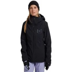Burton AK Upshift Gore-Tex 2L Snowboard Jacket - Womens -Snowboard Pants Sales ak gore upshift snowboard jacket womens true black 4