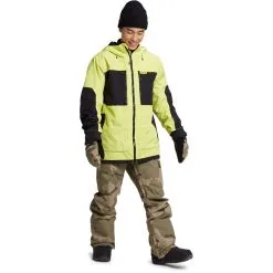Burton Frostner 2L Snowboard Jacket -Snowboard Pants Sales frostner snowboard jacket limeade true black 3