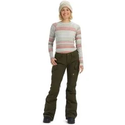 Burton Gloria Short Snowboard Pant - Womens -Snowboard Pants Sales gloria tall snowboard pant womens forest night 4