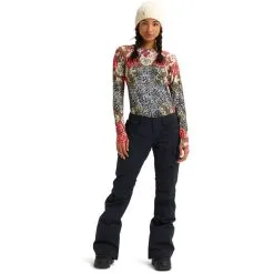 Burton Gloria Short Snowboard Pant - Womens -Snowboard Pants Sales gore gloria short snowboard pant womens true black 4