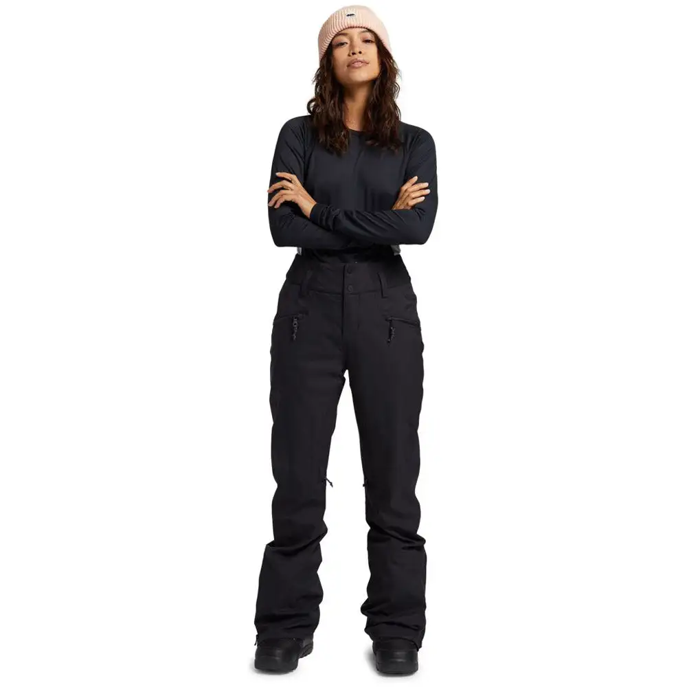 Burton Marcy High Rise Stretch Snowboard Pant - Womens 4 Burton Marcy High Rise Stretch Snowboard Pant - Womens - Image 2