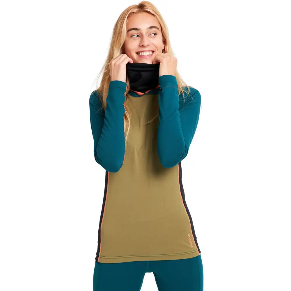 Burton Midweight X Base Layer Long Neck Thermal Hoodie - Womens 8 Burton Midweight X Base Layer Long Neck Thermal Hoodie - Womens - Image 6