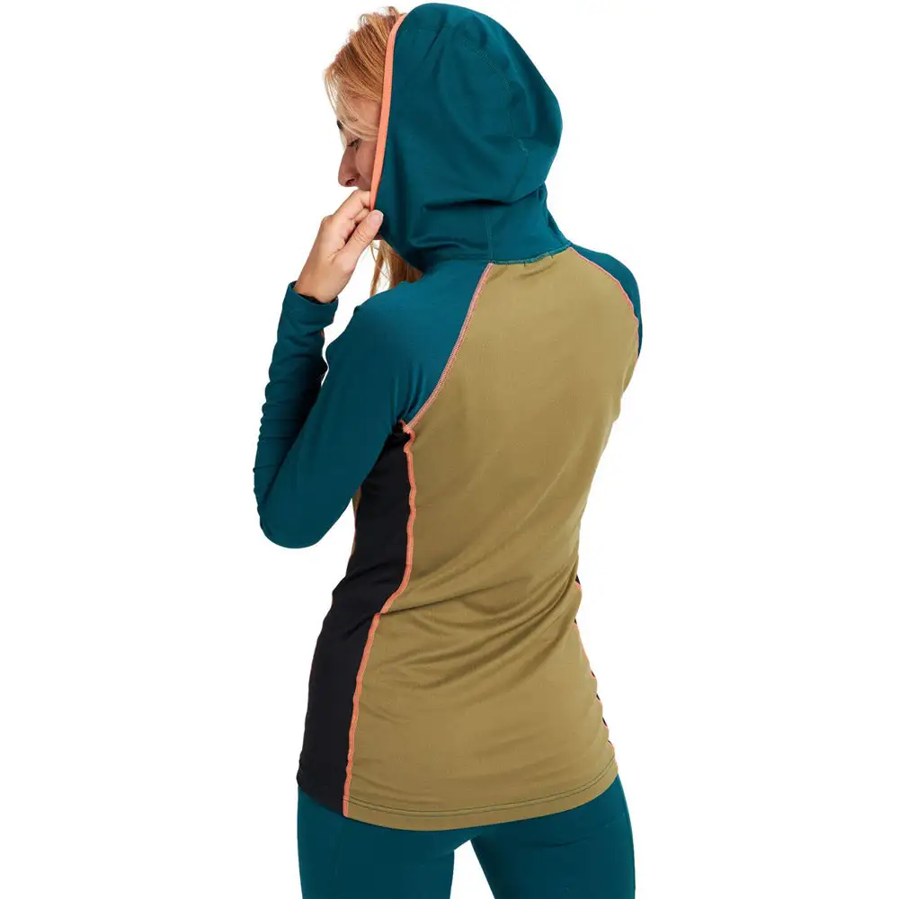 Burton Midweight X Base Layer Long Neck Thermal Hoodie - Womens 7 Burton Midweight X Base Layer Long Neck Thermal Hoodie - Womens - Image 5