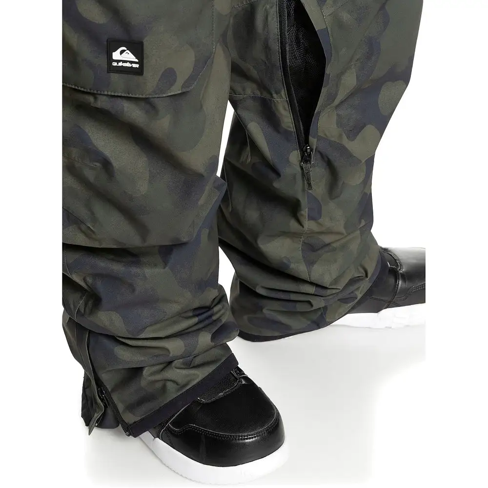 Quiksilver Utility Bib Snowboard Pant 8 Quiksilver Utility Bib Snowboard Pant - Image 6