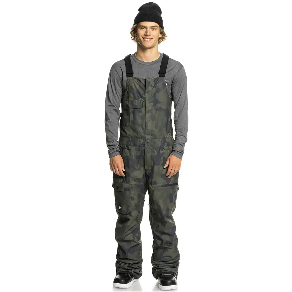 Quiksilver Utility Bib Snowboard Pant 3 Quiksilver Utility Bib Snowboard Pant