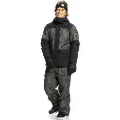 Quiksilver Utility Bib Snowboard Pant 35 Quiksilver Utility Bib Snowboard Pant -Snowboard Pants Sales pantsQuiksilverUtilityBib KVJ2TrueBlack yyth 6