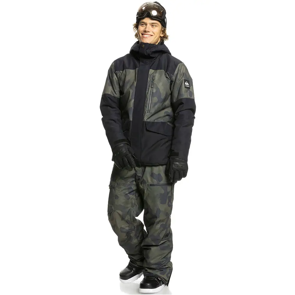 Quiksilver Utility Bib Snowboard Pant 7 Quiksilver Utility Bib Snowboard Pant - Image 5