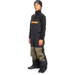 Quiksilver Mash Up Snowboard Bib Pant - Kids -Snowboard Pants Sales quiksilver Boy s8 16MashUpInsulatedSnowBib y 1