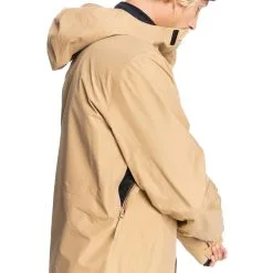 Quiksilver Mission Goretex Snowboard Jacket -Snowboard Pants Sales quiksilver MensMissionGORE TEX SnowJacket TANNIN yyt 6