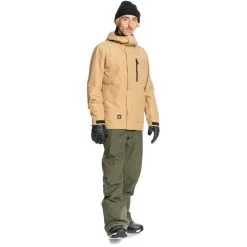 Quiksilver Mission Goretex Snowboard Jacket -Snowboard Pants Sales quiksilver MensMissionGORE TEX SnowJacket TANNIN yyt 8