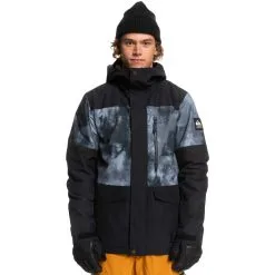 Quiksilver Mission Printed Block Snowboard Jacket