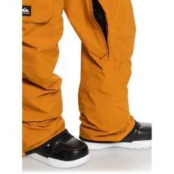 Quiksilver Utility Bib Snowboard Pant 46 Quiksilver Utility Bib Snowboard Pant -Snowboard Pants Sales quiksilver MensUtilityShellSnowBibPants BUCK 4