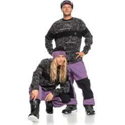 Quiksilver Snow Down Snowboard Pant 45 Quiksilver Snow Down Snowboard Pant -Snowboard Pants Sales quiksilver SnowDownShellSnowPants GRAPECOMPO 1