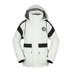 Volcom Melancon Gore-Tex Snowboard Jacket - Womens -Snowboard Pants Sales womensmelanconjacketoffwhite